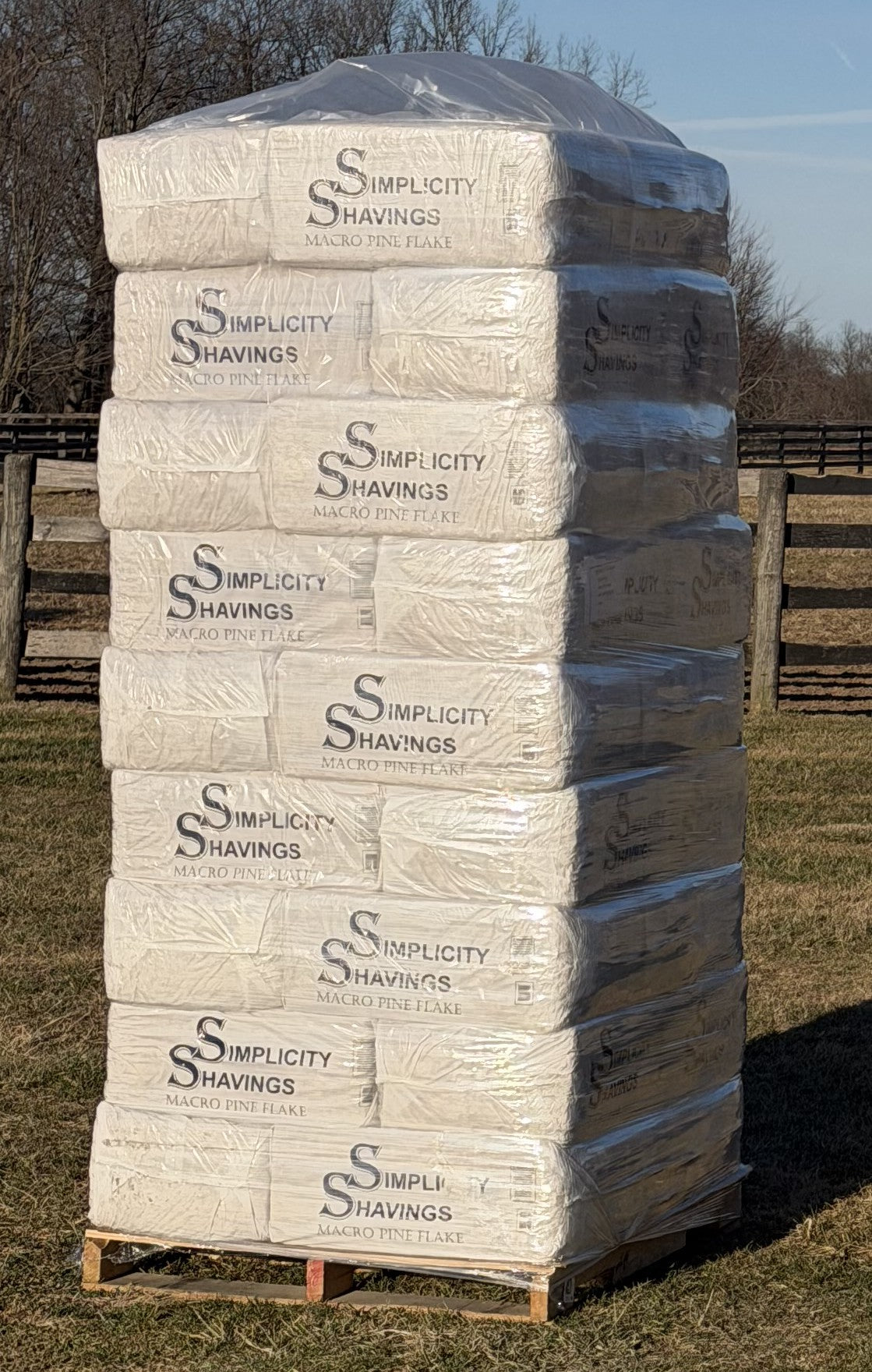 Full Pallet of Micro Flake Bedding